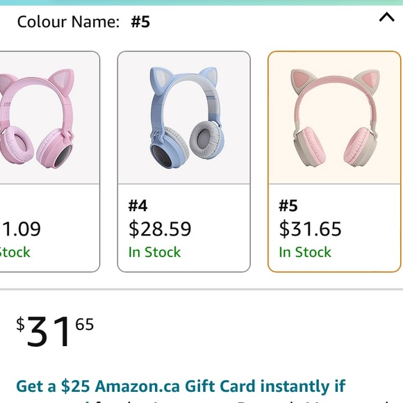 Wireless Cat Ear Headphones with Microphone - Picture 10 of 16